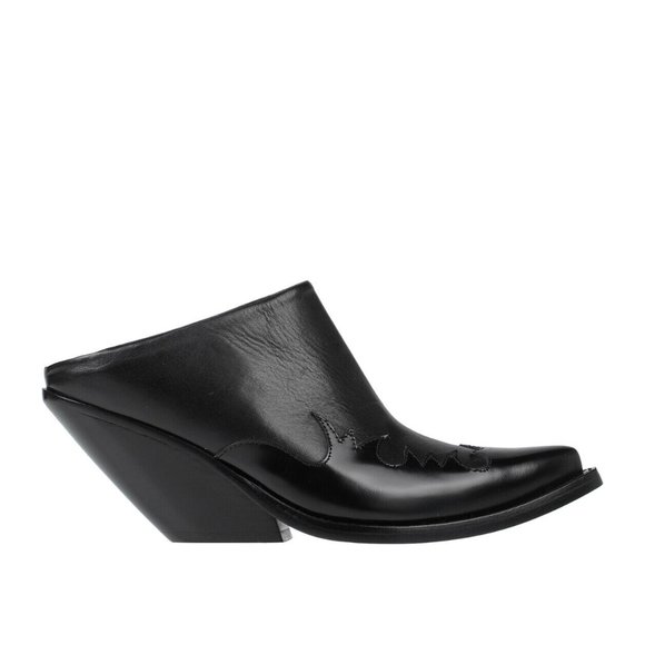 VETEMENTS Kick-Ass Texan Mules US6 EU36 - Made in Italy - Picture 2 of 8